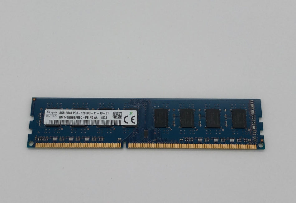 8GB DDR3 UDIMM RAM - SK Hynix HMT41GU6BFR8C-PB- DDR3 1600 MHz - PC3-12800U