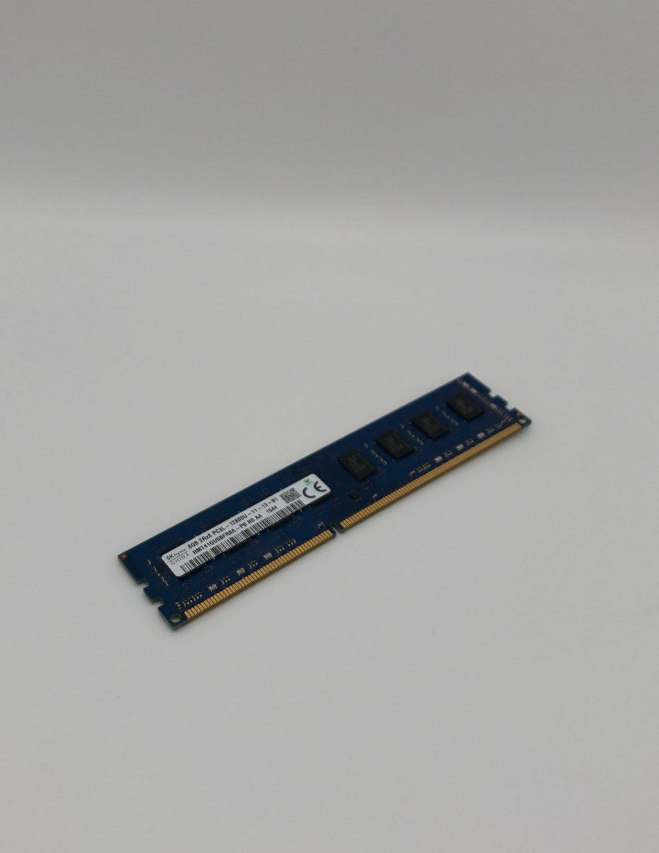 8GB DDR3 UDIMM RAM - SK Hynix HMT41GU6BFR8A-PB - DDR3L 1600 MHz - PC3L-12800U