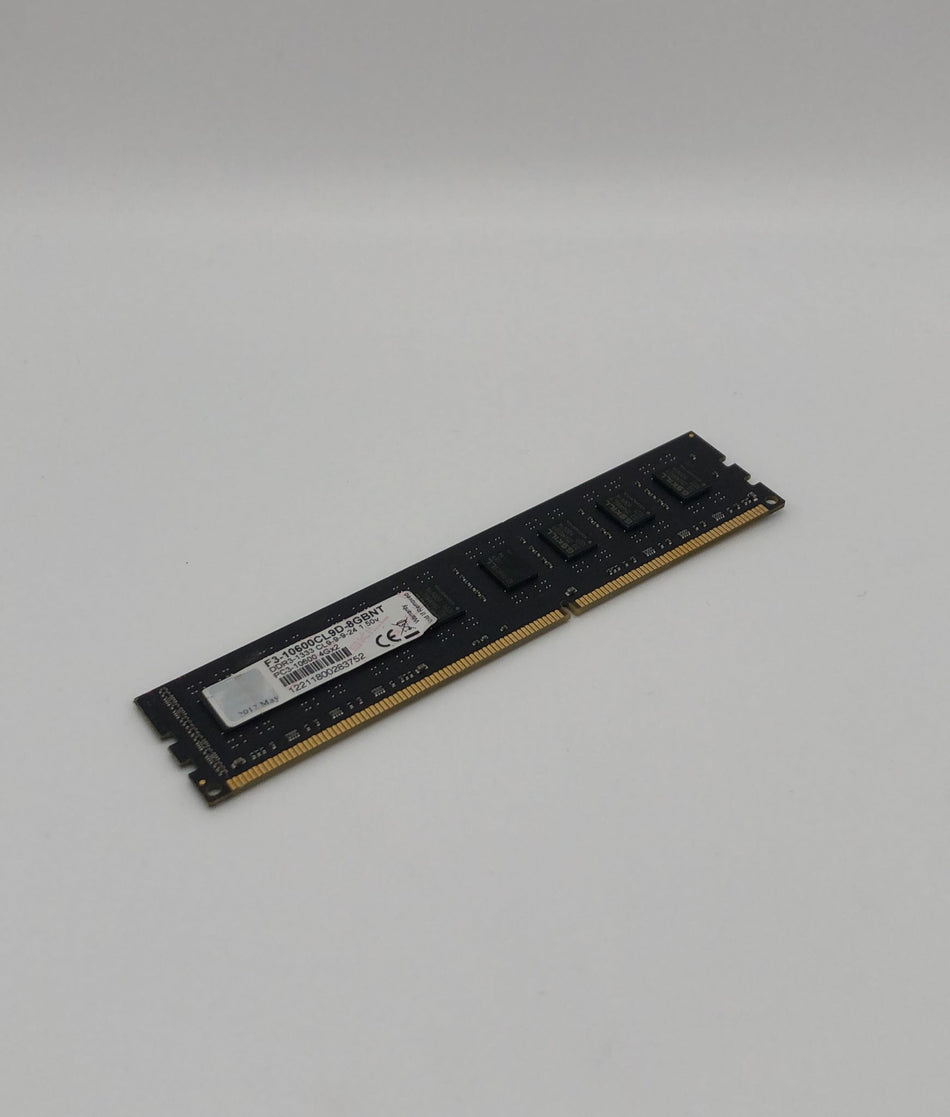 8GB (2x4GB) DDR3 UDIMM RAM - G.Skill F3-10600CL9D-8GBNT - DDR3 1333 MHz - PC3-10600