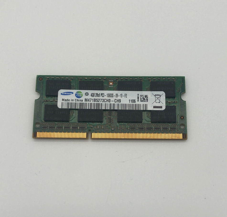 4 GB DDR3 SO-DIMM RAM - Laptop RAM - Samsung M471B5273CH0-CH9 - 2Rx8 PC3-10600S