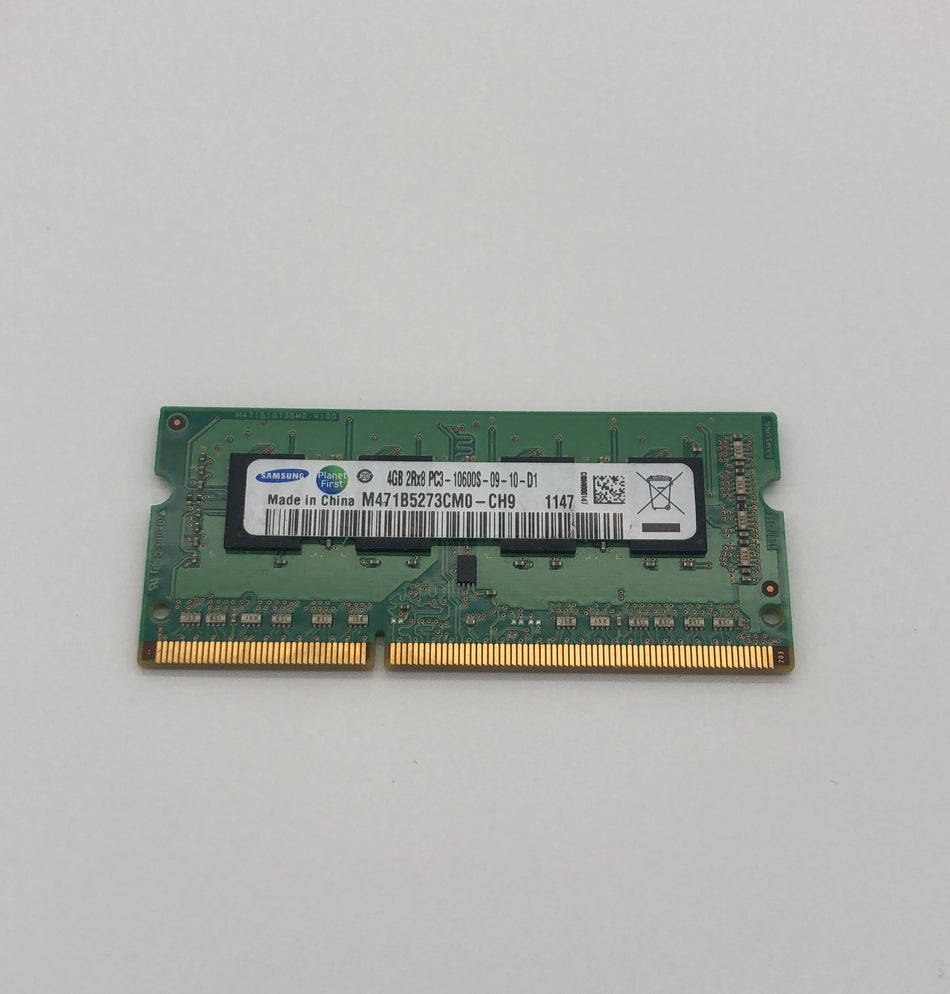 4 GB DDR3 SO-DIMM RAM - Laptop RAM - Samsung M471B5273CM0-CH9 - 2Rx8 PC3-10600S