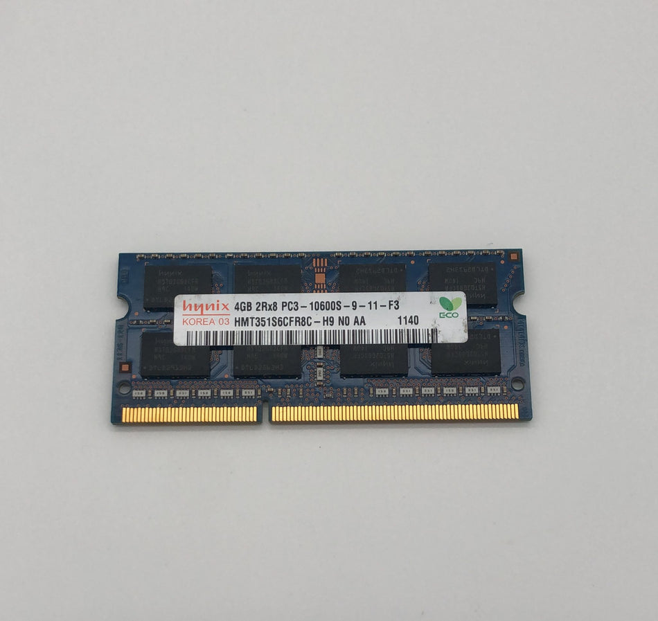 4 GB DDR3 SO-DIMM RAM - Laptop RAM - Hynix HMT351S6CFR8C-H9 - 2Rx8 PC3-10600S