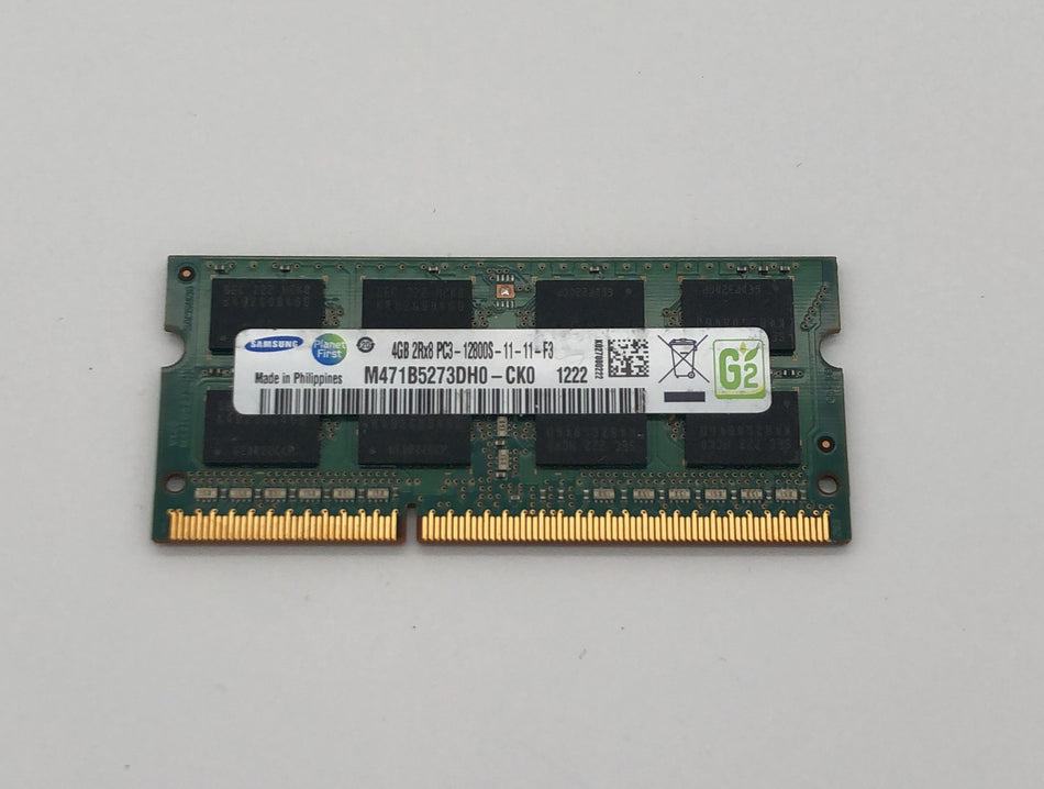 4 GB DDR3 SO-DIMM RAM - Laptop RAM - Samsung M471B5273DH0-CK0 - 2Rx8 PC3-12800S