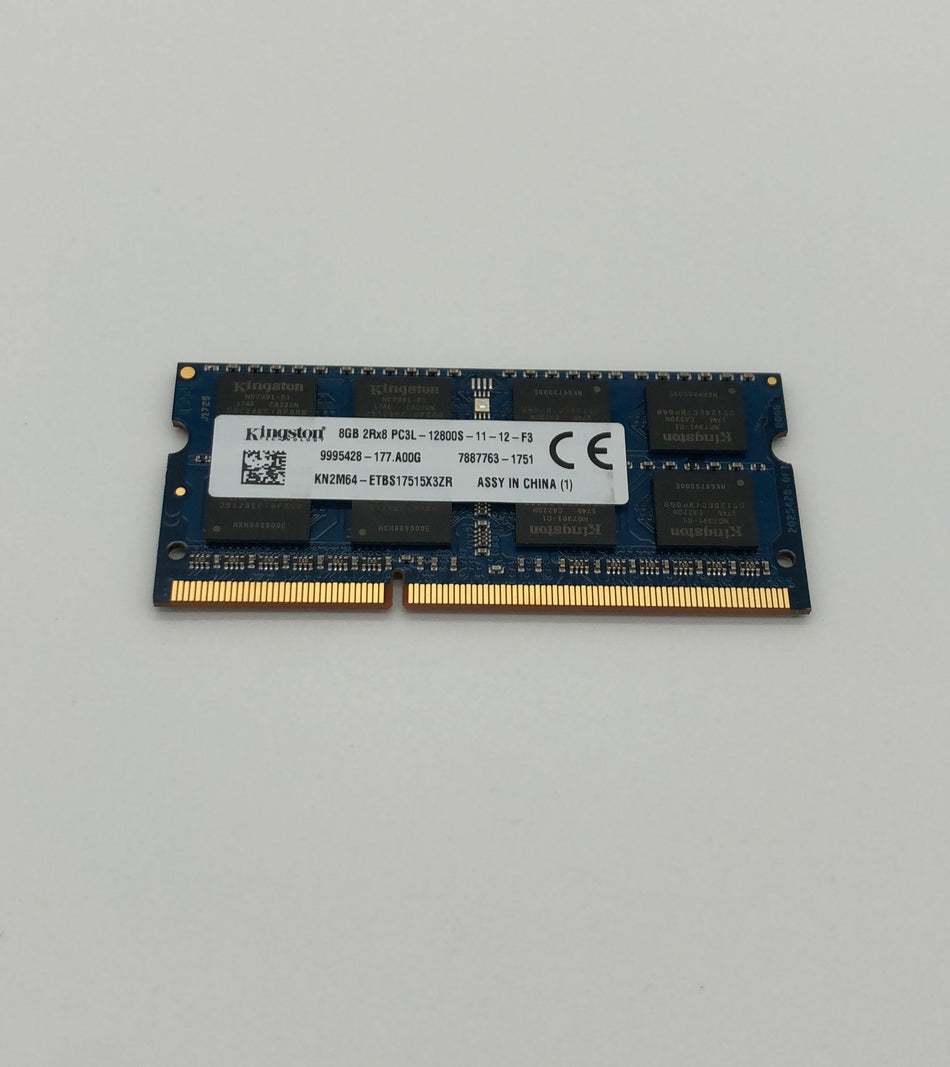 8 GB DDR3 SO-DIMM RAM - Laptop RAM - Kingston KN2M64-ETBS - 2Rx8 - PC3L-12800S