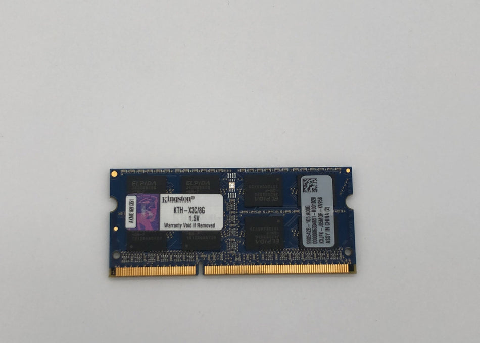 8 GB DDR3 SO-DIMM RAM - Laptop RAM - Kingston KTH-X3C/8G - 2Rx8 - PC3-12800S