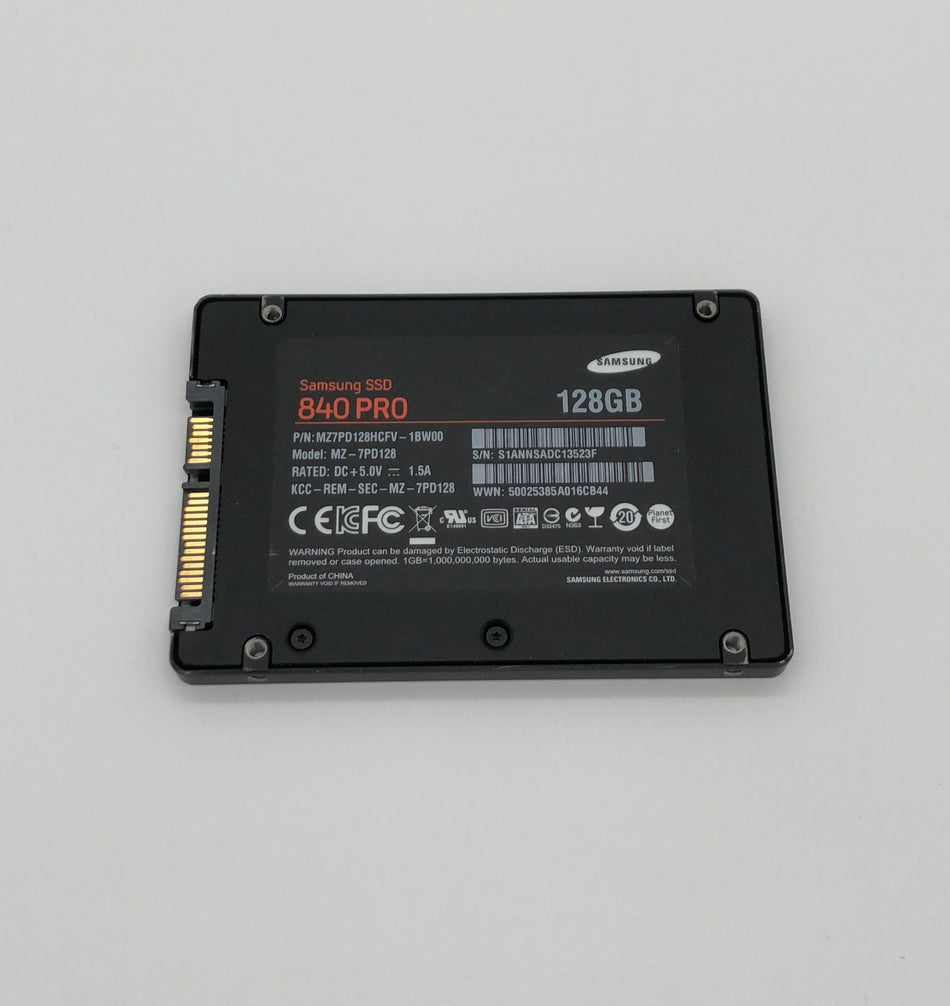 128 GB SSD Festplatte - Samsung 840 PRO - Samsung MZ-7PD128 - 128 GB - 2,5" SSD