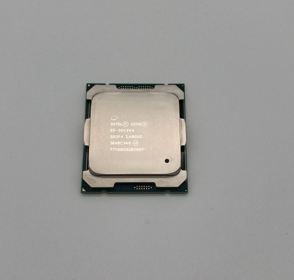 Intel Xeon E5-2643v4 - SR2P4 - 6x 3,40 GHz - Sockel 2011-3 / LGA2011-3 - 6 Core