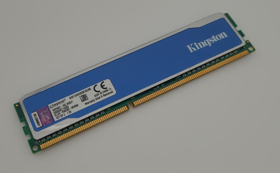 4GB DDR3 UDIMM RAM - Kingston HyperX blu. KHX1333C9D3B1K2/8G - DDR3 1333 MHz - PC3-10600U