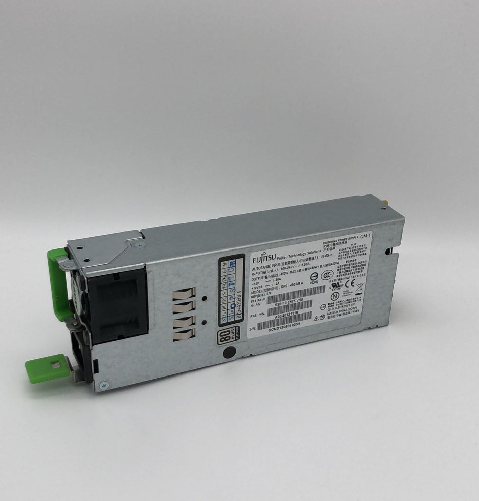 Fujitsu DPS-450SB A - 450 Watt Server Netzteil - A3C40121110 - für Primergy RX200 S7 RX300 S7 S8
