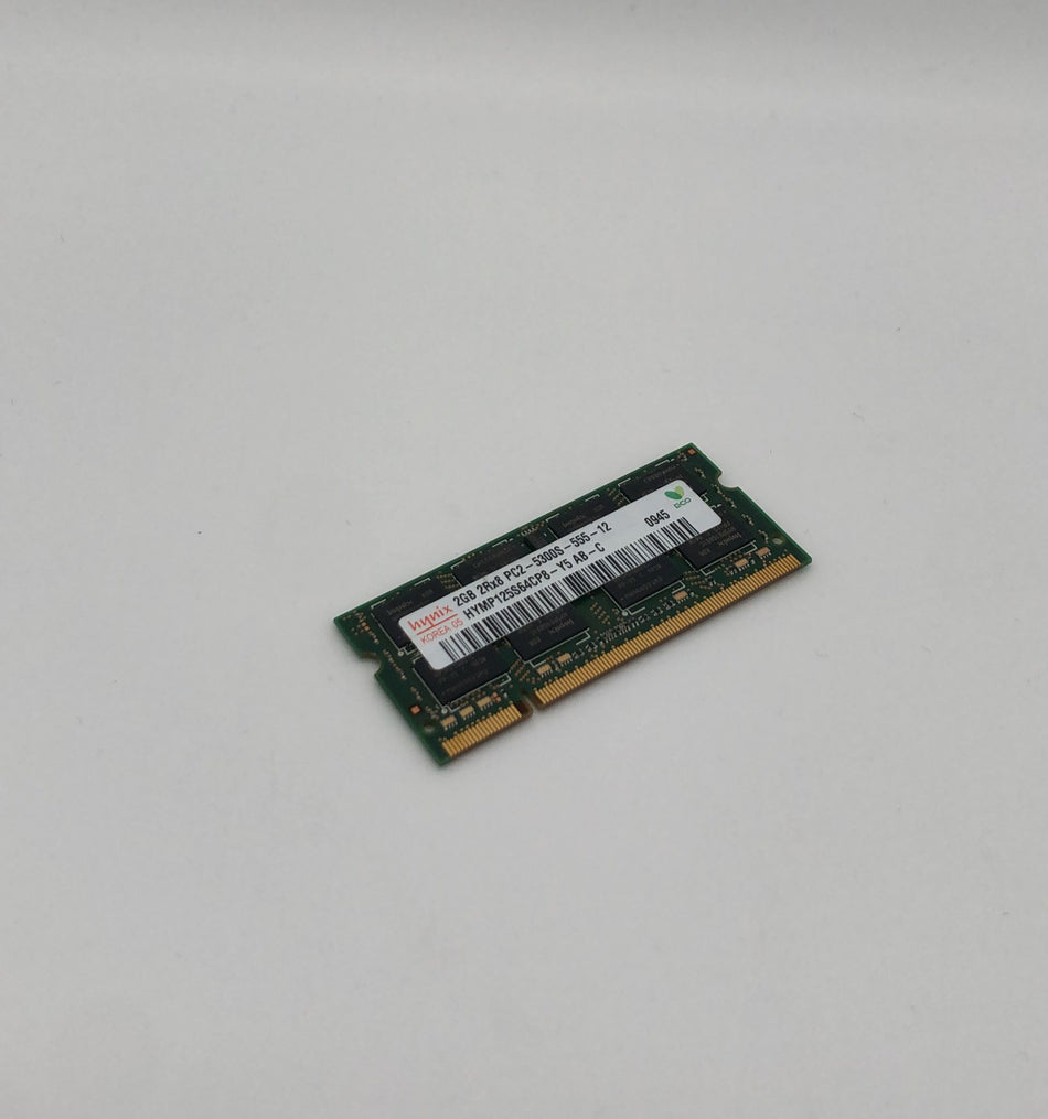2GB DDR2 SO-DIMM RAM - Laptop RAM - Hynix HYMP125S64CP8-Y5  - 2Rx8 - PC2-5300S