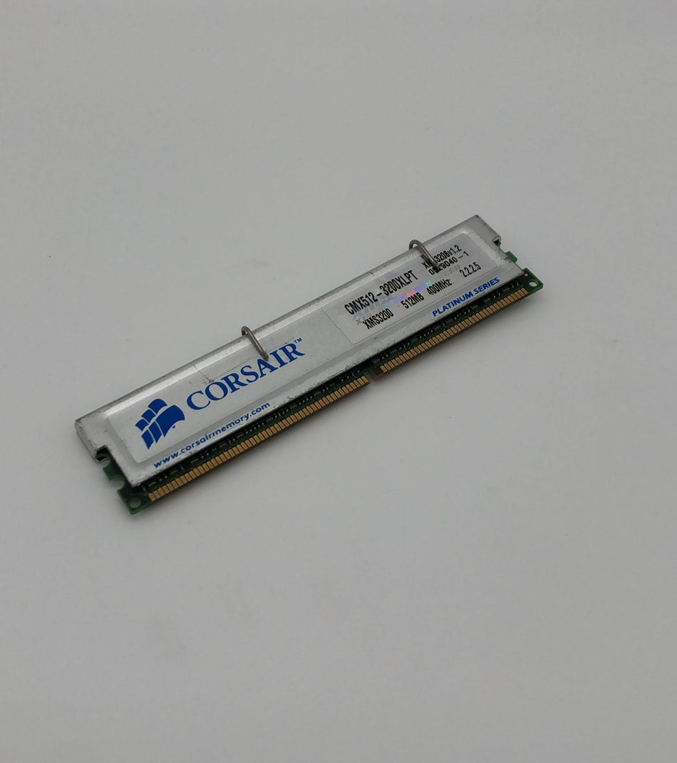 512 MB DDR RAM - Corsair Platinum Series - CMX512-3200XLPT - XMS3200 - 400 MHz